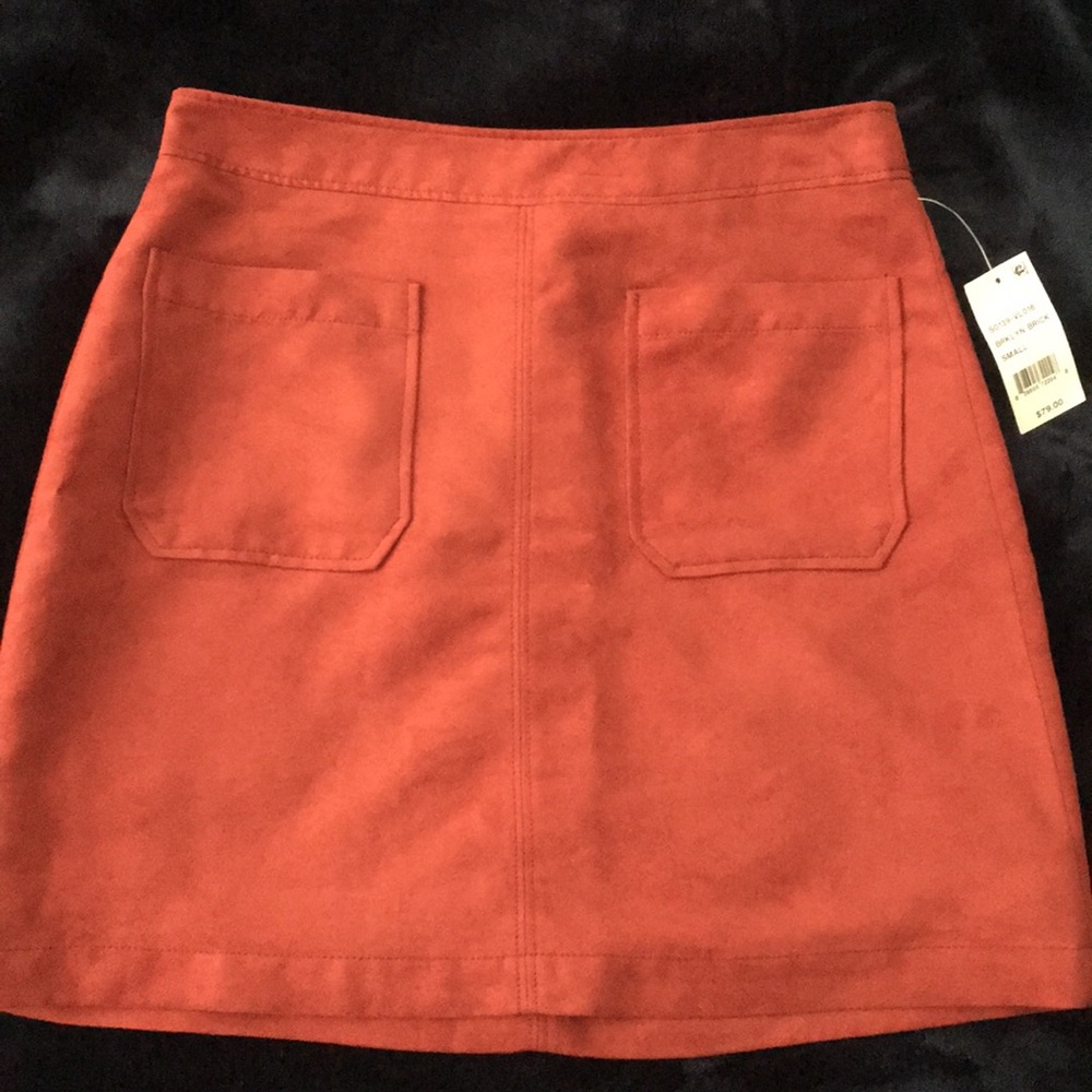 NEVER WORN Sanctuary Boutique Brick Red Skirt (S)